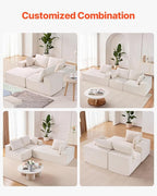 VEVOR Modular Sectional Sofa, Sectional Couch - Image 4