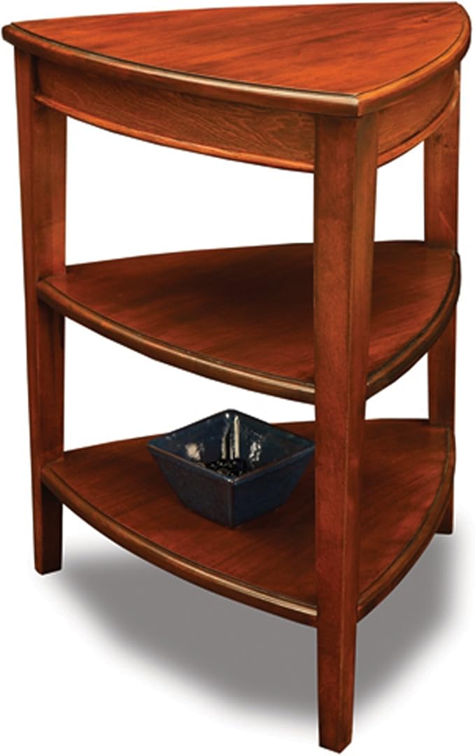 Shield Solid Wood Tiered End Table by LeickFurniture