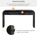 59'' Retro Console Table Sofa Table Entryway Table - Image 5