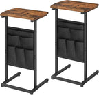 HOOBRO C Shaped End Table, 28.3" Side Table by HOOBRO
