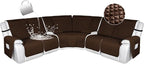 HDCAXKJ 100% Waterproof Reclining Sectional Couch Covers L Shape Recliner Sofa by HDCAXKJ