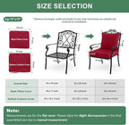 Summsun Waterproof Patio Cushions - Image 7