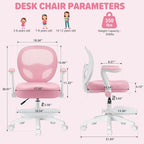 HOFFREE Kids Desk Chair Ergonomic Study Chair - Image 2