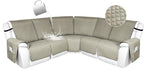 HDCAXKJ 100% Waterproof Reclining Sectional Couch Covers L Shape Recliner Sofa by HDCAXKJ