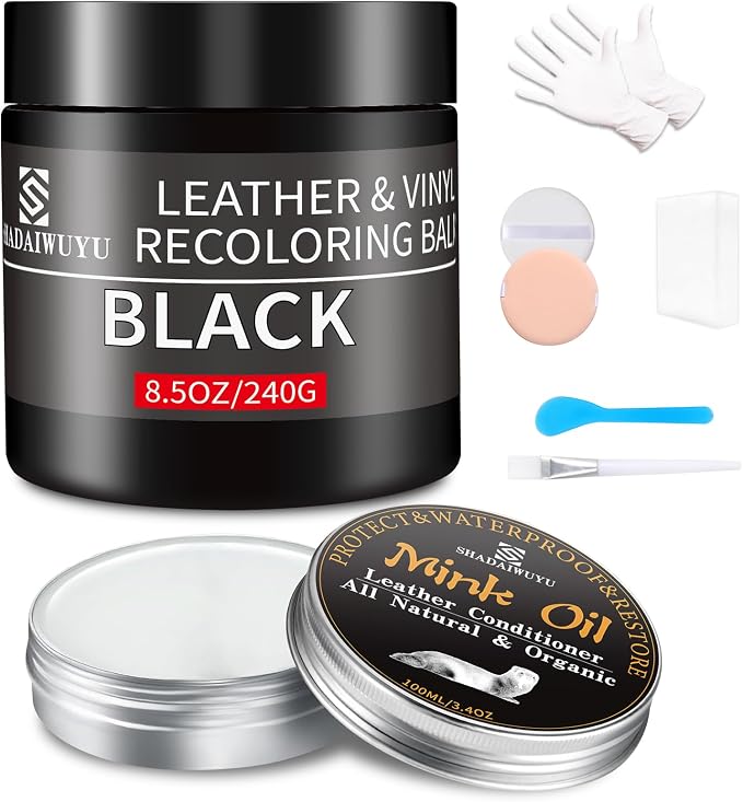 SHADAIWUYU 8.5oz Leather Recoloring Balm by SHADAIWUYU