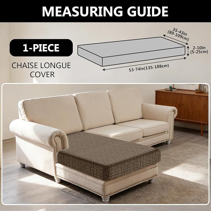 UNBBRRL Stretch Couch Seat Cushion Cover - Image 2
