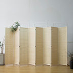 Furnnylane 8 Panel Bamboo Room Divider - Image 2