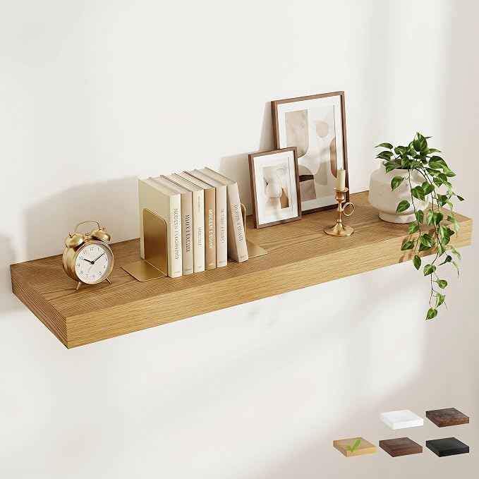 FLYJOE 48 Inch Long Floating Shelves by FLYJOE