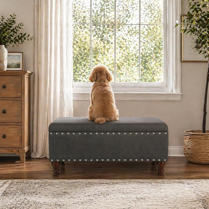 HomePop Large Storage Bench - Image 2