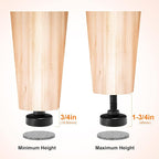 NANMOTUE Leveling Feet Adjustable Furniture Feet, 3/8'' UNC Thread Furniture - Image 4