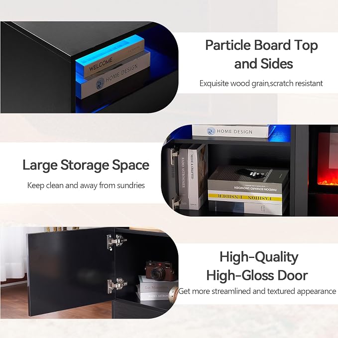 oneinmil Fireplace TV Stand - Image 7