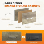 Sweetcrispy 8 Drawer Dresser for Bedroom Large Fabric Storage Tower Organizer - Image 4