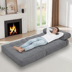 Folding Sofa Bed, Convertible Sleeper Chair - Image 4