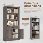 SEDETA Farmhouse Bookshelves and Bookcases - Image 4