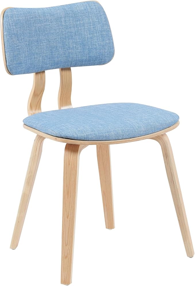 Armen Living Jaguar Mid-Century Dining Chair - Image 3