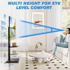 Rfiver Swivel Floor TV Stand - Image 4