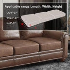 ANARACHON Leather Look Couch Cushion Covers Sofa Seat Slipcovers Sets Couches - Image 3
