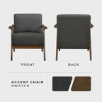 Lexicon Mid Century Modern Accent Chair - Image 4