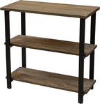 Alaterre Furniture Pomona Living Room 3-Tier Solid Wood Under-Window Bookshelf - Image 9