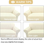 Loveseat Slipcover with 2 Pillow Cover - Image 6