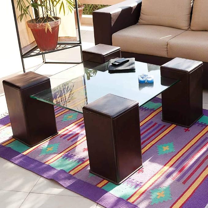 Dulles Glass 34 inch Square Glass Table Top - Image 2