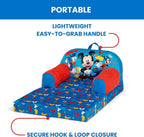 Delta Children - Mickey Mouse Cozee Buddy Flip-Out Kids Chair - Image 6