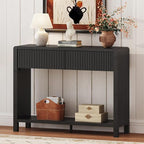 FATORRI Console Entryway Table, Modern Sofa Table - Image 6