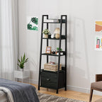 Furologee Ladder Shelf, Ladder Bookshelf - Image 7