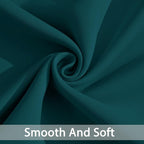 Yakamok Room Darkening Curtains 70x84 inch Length Dark Teal-Living Room | 2 - Image 3