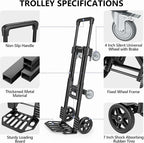 KEDSUM 3-in-1 Convertible Dolly Cart - Image 7