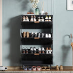 Shoe Cabinet Storage, Modern Freestanding Organizer by QIVOMIX