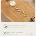 Solid Wood Low Coffee Tea Table - Image 4