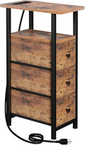 LOAKEKEL Narrow End Table Living Room by LOAKEKEL