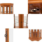 Seeutek Corner Curio Cabinet - Image 5