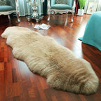 LLB Genuine Sheepskin Area Rug Wool Rug Fur Carpet Fluffy Shaggy Fur Rug by LLB