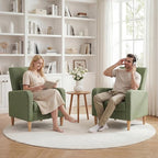 COLAMY Mid-Century Modern Upholstered Accent Chair - Image 5