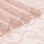 Furman Blush Sheer Curtains, 72 inches Long 2 Panels Set, Light Filtering Top - Image 7