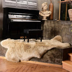 LLB Genuine Sheepskin Area Rug Wool Rug Fur Carpet Fluffy Shaggy Fur Rug - Image 2