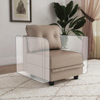 LLappuil Modular Sectional Sofa Middle Module Storage Seat - Image 3