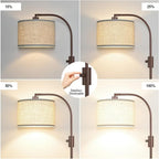 Nintiue Upgraded Modern Arc Dimmable Tall Standing Floor Lamp - Image 3