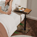 360° Swivel Sofa Side Table for Couch - Image 4