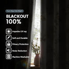 SimpleHome 100% Blackout Curtains - Image 3