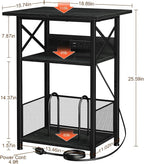 AMHANCIBLE Record Player Stand - Image 3