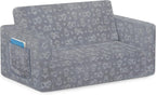 Delta Children - Serta Perfect Sleeper Kids 2-Seater Sofa, Convertible 2-in-1 - Image 7
