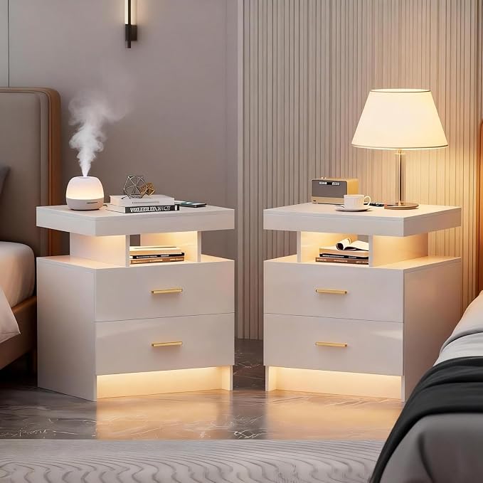 Smart Night Stand Set of 2 by MDGC