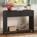 FATORRI Console Entryway Table, Modern Sofa Table - Image 9