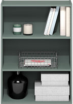 Furinno PASIR Book Shelf, 3-Tier Bookshelf, Storage Shelves Bookcase, 9.7 x - Image 5