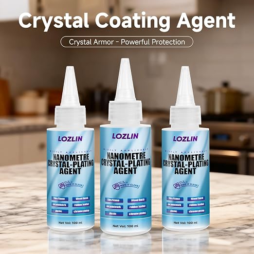 LOZLIN Nano Clear-Crystal Coating Multi-Surface Protector - Image 3