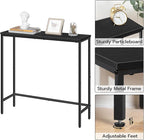 HOOBRO 2 Pack Narrow Console Table, 29.5" Small Entryway Table, Thin Long Sofa - Image 6