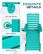 Ciokea Lounge Chair Outdoor, Oversized Chaise Lounge Chair - Image 5